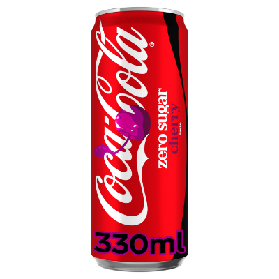 Coca-cola cherry zero blik