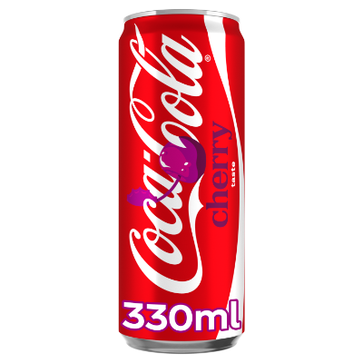 Coca-Cola cherry blik