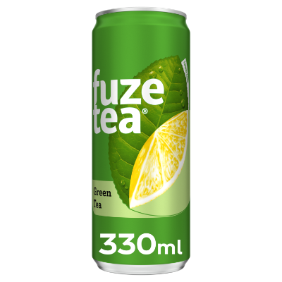 Fuze green tea blik