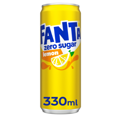 Fanta lemon zero blik