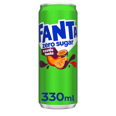 Fanta Exotic zero blik