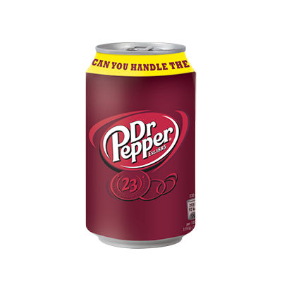 DR. Pepper blik