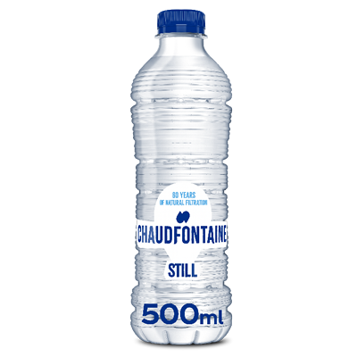 Chaudfon blauw pet