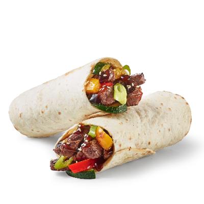 Runderreepjes wrap