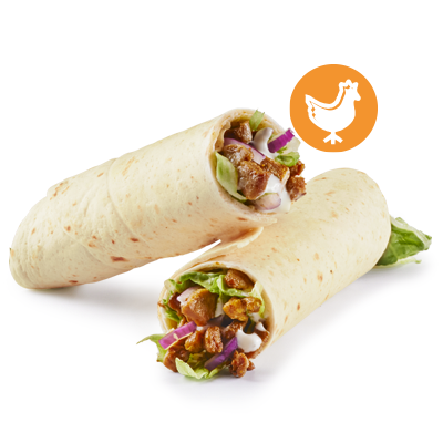 Kipshoarma wrap