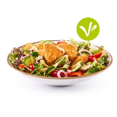 Nacho cheese bites salade