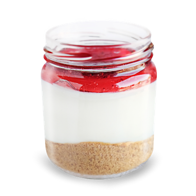 Cheesecake aardbei mousse