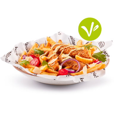 Vega crispy chicken pesto