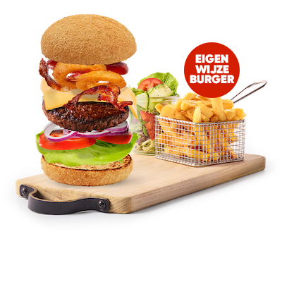 Eigen-wijze burger - menu