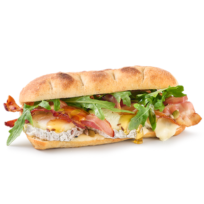 Geitenkaas bacon