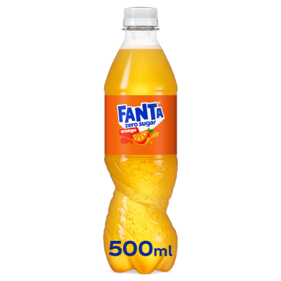 Fanta orange zero pet
