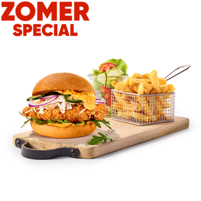 Zomer burgermenu