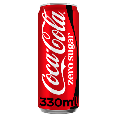Coca-Cola zero blik
